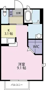 メゾン・メルベーユ【1階】の間取り