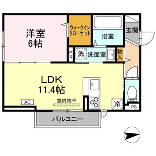 RESUA向中野 C棟【3階】の間取り
