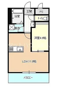 ソレイユ・ルヴァン宇都【4階】の間取り