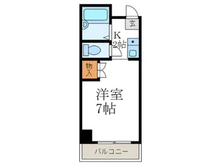 ミストラル浄土寺【3階】の間取り