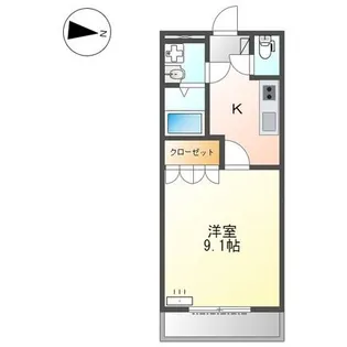 グランディール【1階】の間取り