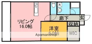 サクシード保田窪【4階】の間取り