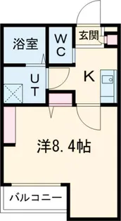 エヌエムキャトフヴァンシス【3階】の間取り