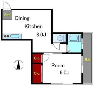 三澤ビル【4階】の間取り