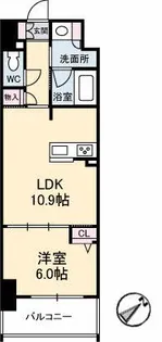 シャーメゾンステージ呉中央【11階】の間取り