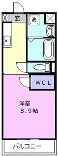 S-FORT三重大学前 値下げしました!【5階】の間取り