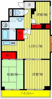 ローズハイツ小豆沢【3階】の間取り