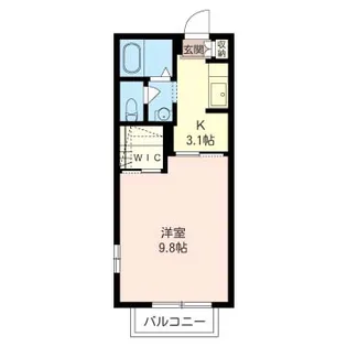 SHM Finesse A【2階】の間取り