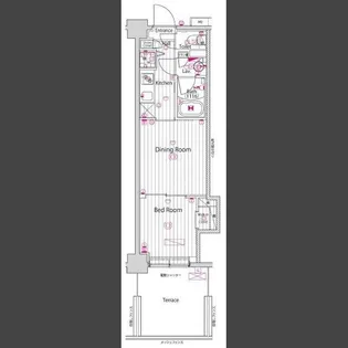 ガーラ・プレシャス練馬【1階】の間取り