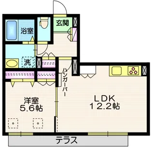 フォーマラウト【1階】の間取り