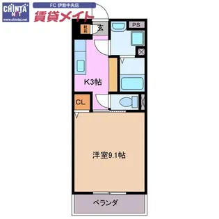 シンフォニー【2階】の間取り