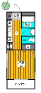 RKコート和田【3階】の間取り