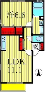 コンフィール【2階】の間取り