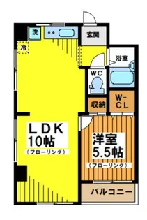 アライハイツ【3階】の間取り