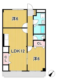 ニューマリッチ【2階】の間取り