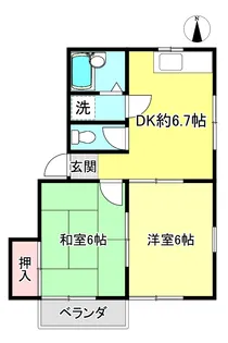 ドゥコーポレネオ【1階】の間取り