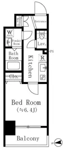 エスジーコート大塚駅前【4階】の間取り