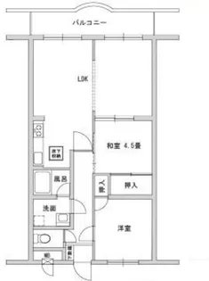 エクセル秀光【1階】の間取り