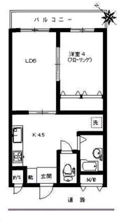 ダイイチヒルズ【2階】の間取り