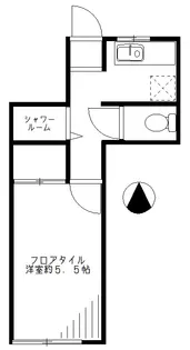 ハウスフレグランス【2階】の間取り