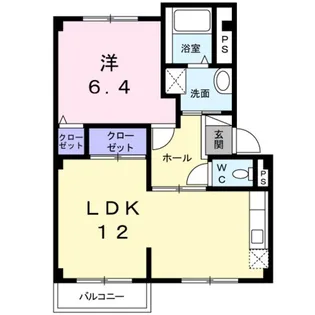 ル・オマージュ【2階】の間取り