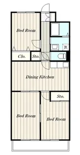 シモンズアーク【3階】の間取り