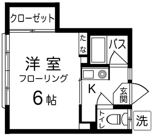 さくら荘【2階】の間取り