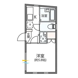 ソル・レヴェンテ豪徳寺【3階】の間取り