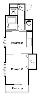 CALMAX本原【2階】の間取り