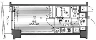 ガラ・ステージ神田神保町【4階】の間取り
