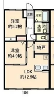 ODIN【1階】の間取り