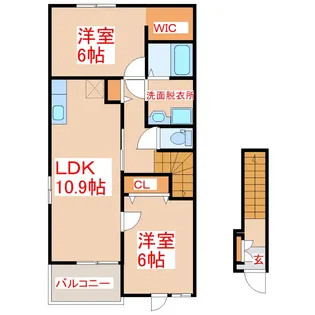 ペガサス I【2階】の間取り