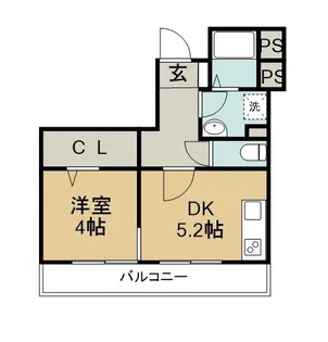 J.リヴェール佐古【3階】の間取り