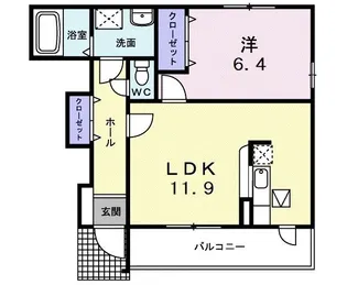 SKYガーデン【1階】の間取り