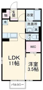 イル・ソーレ【2階】の間取り
