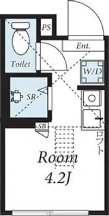 Nano東池袋【1階】の間取り