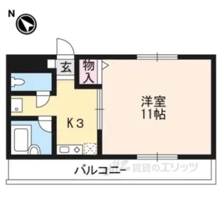 FREDDY【1階】の間取り