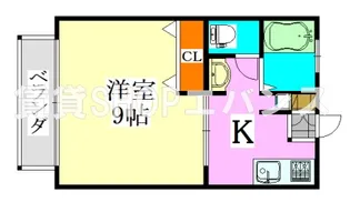 ドルフII【1階】の間取り