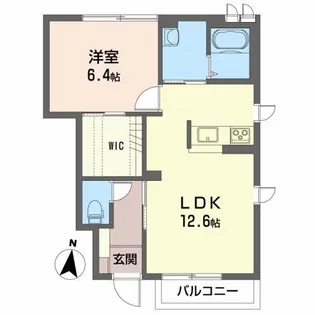 Kブランシェ H【1階】の間取り