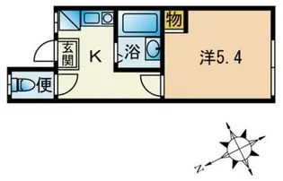 リノスタイル西新井【1階】の間取り