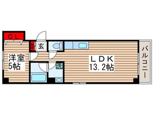 行徳倶楽部【5階】の間取り