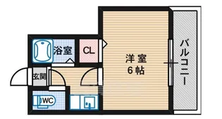 シャトル市大前【1階】の間取り