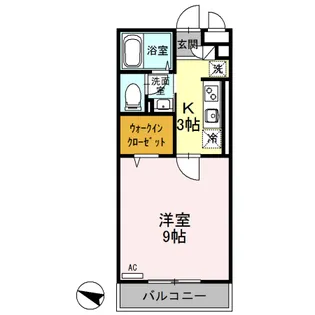 フローラ【1階】の間取り