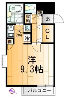 フラワーヒル稲毛海岸【3階】の間取り