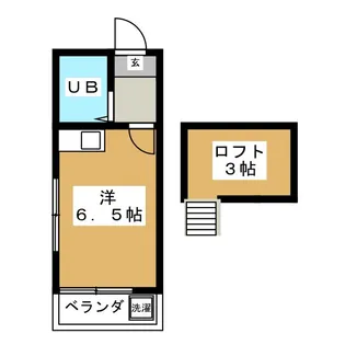 Cライフピアハピネス【1階】の間取り