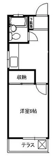 第2コーベ【1階】の間取り