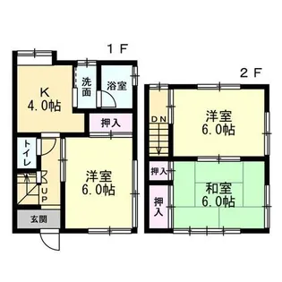 ラ・メール海街【1階】の間取り