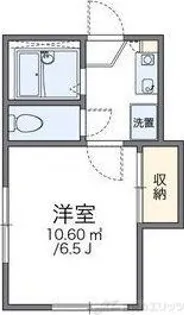 レオパレスアーバン泉【1階】の間取り