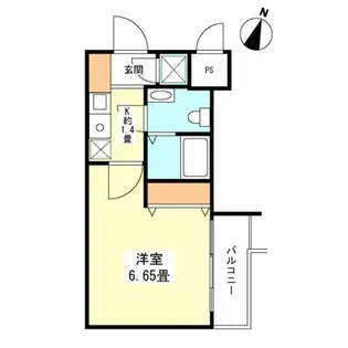 ベレール目黒【3階】の間取り