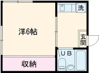 ハイム木村【1階】の間取り